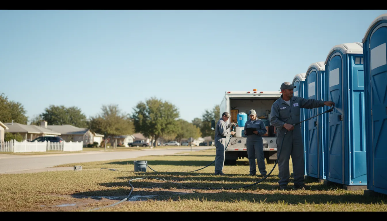 Long-Term Portable Toilet Rental in Wright City, OK near me